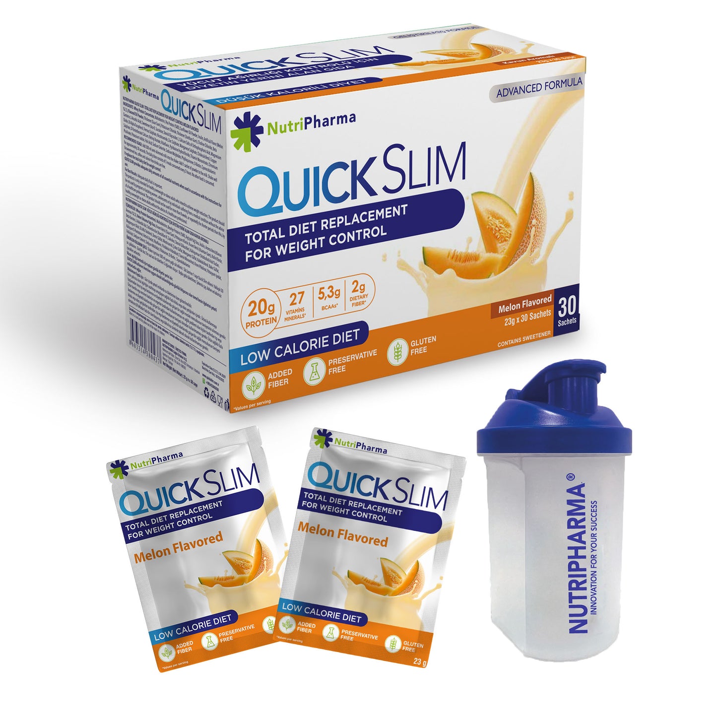 Öğün Yerine Geçen Shake 30 Saşe + Protein Shaker