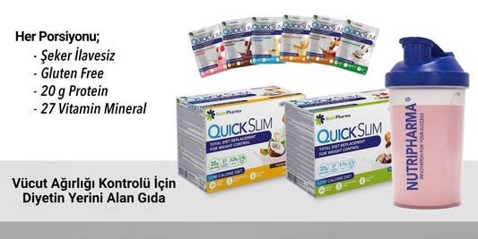 Quick Slim Öğün Yerine Geçer mi? Diyet İçin Nasıl Kullanılır?