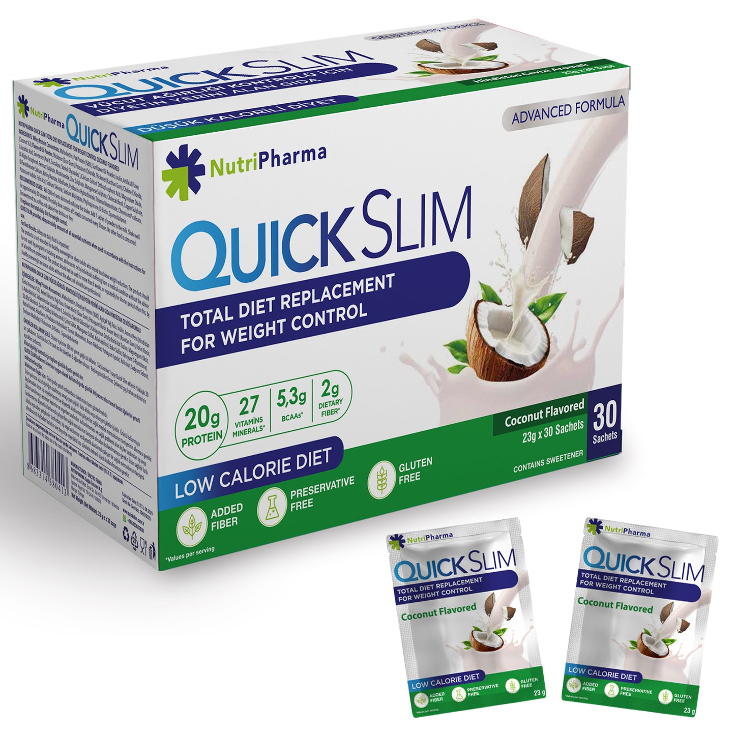 Quick Slim Kilo Verme Amacli Ogun Shake-30 sase