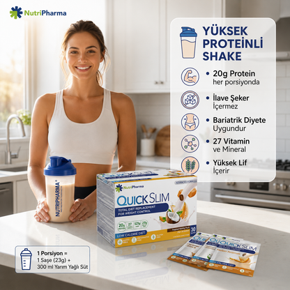 Bariatrik Diyet Seti | Yüksek Proteinli Shake, Multivitamin ve Kolajen | Nutripharma