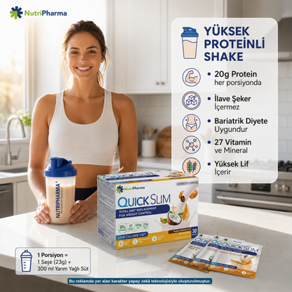 Bariatrik Diyet Seti | Yüksek Proteinli Shake, Multivitamin ve Kolajen | Nutripharma