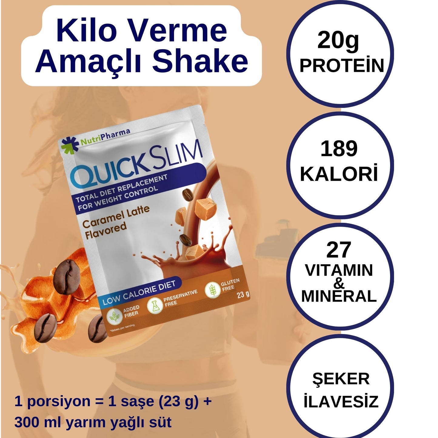 Quick Slim Shake - Avantajlı 6 kutu