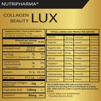 Nutripharma Collagen Beauty Lux