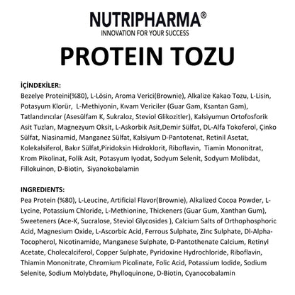 Nutripharma Protein Powder – 464g (16 Servings)