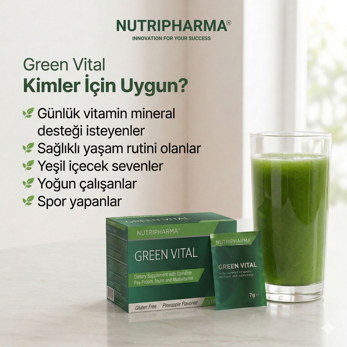 NutriPharma Green Vital Multivitamin