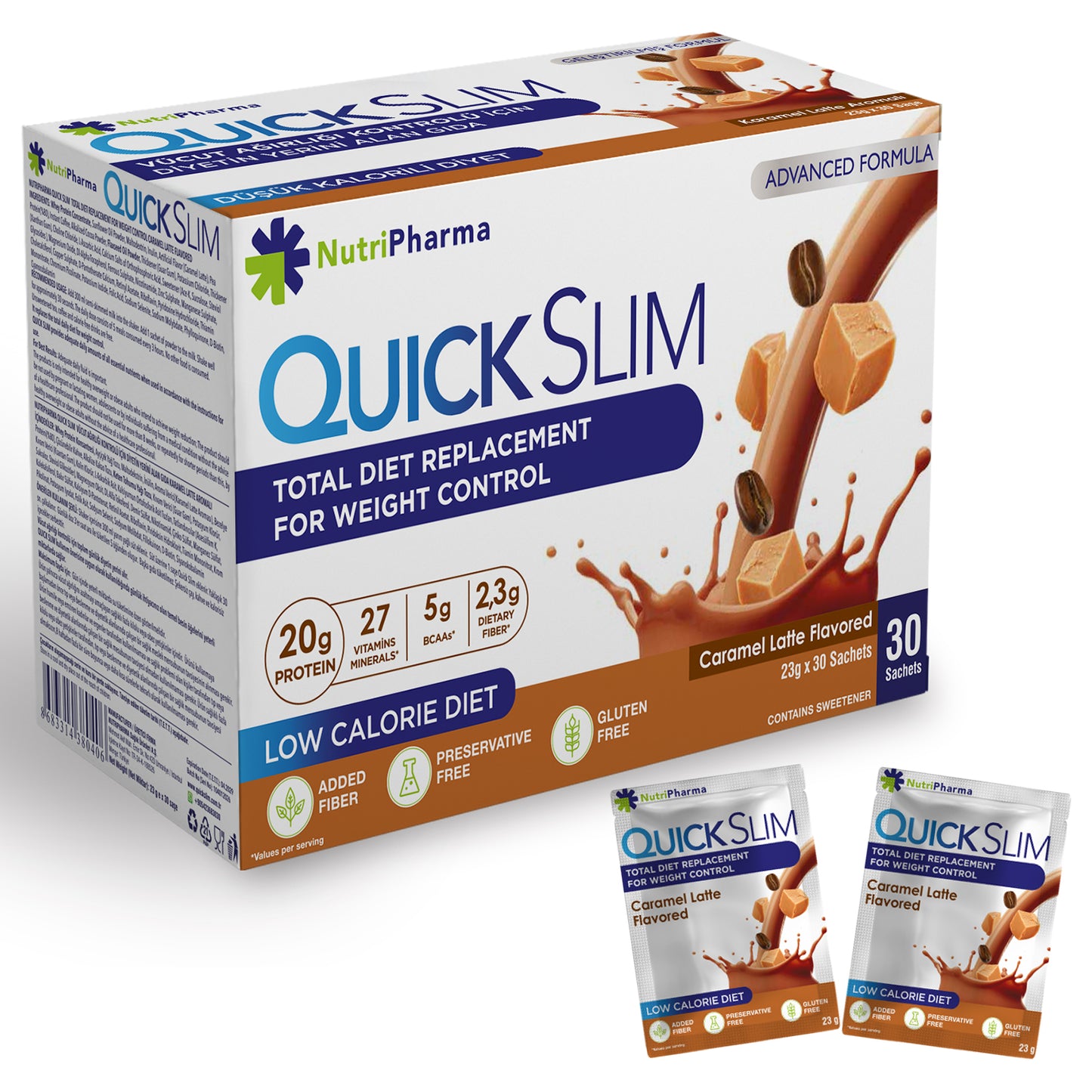 Quick Slim Kilo Verme Amacli Ogun Shake-30 sase