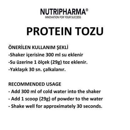 Nutripharma Protein Powder – 464g (16 Servings)