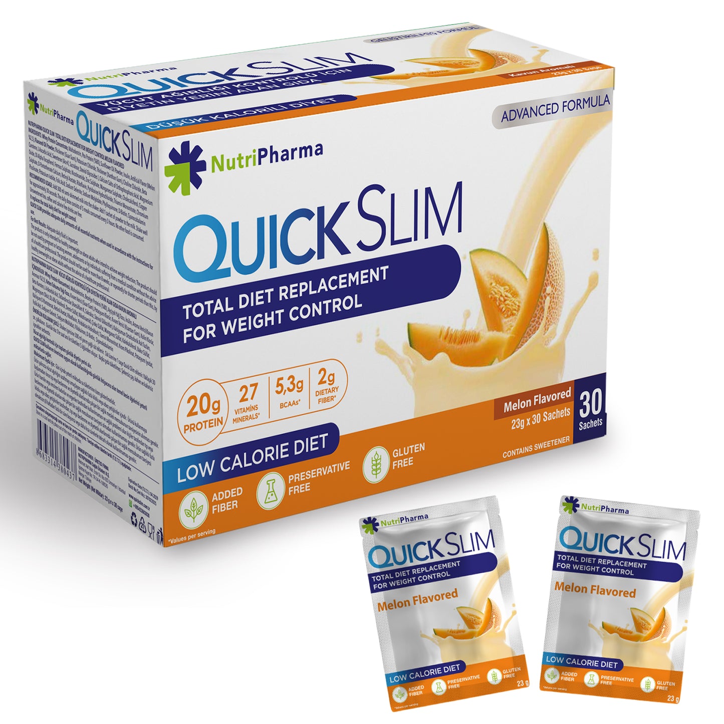 Quick Slim Kilo Verme Amacli Ogun Shake-30 sase