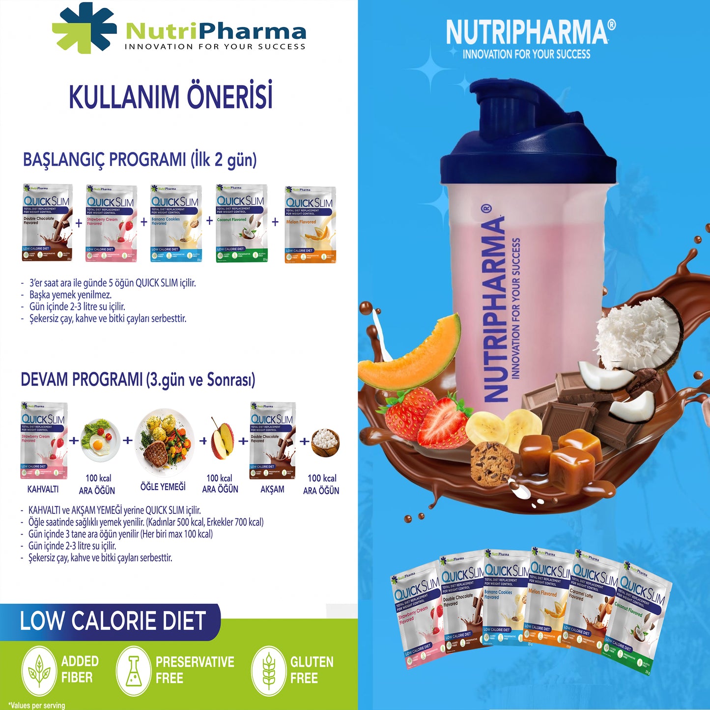 Quick Slim Shake - Avantajlı 6 kutu